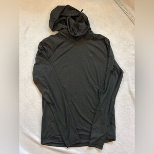 Roots Black Long Sleeve with Hood and Cowl Neck​